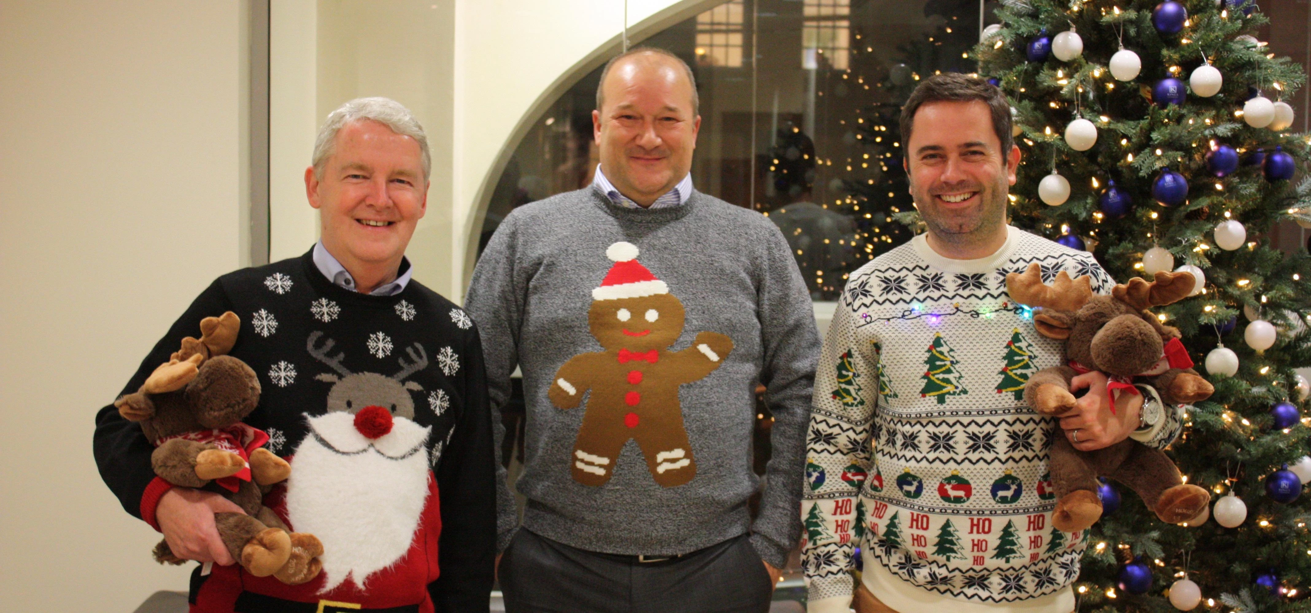 Chief Clerks at Kings Chambers - Bill Brown, Colin Griffin and Steve Loxton