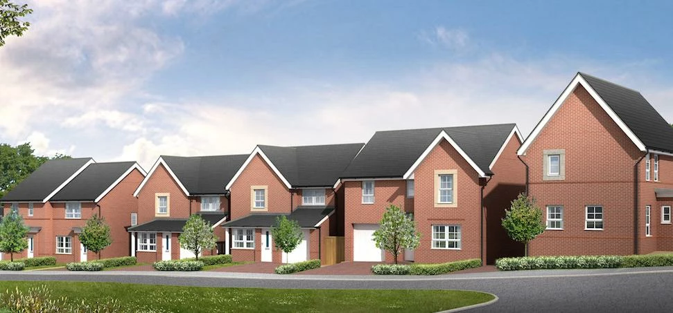 The new development will include a range of two, three and four-bedroom homes