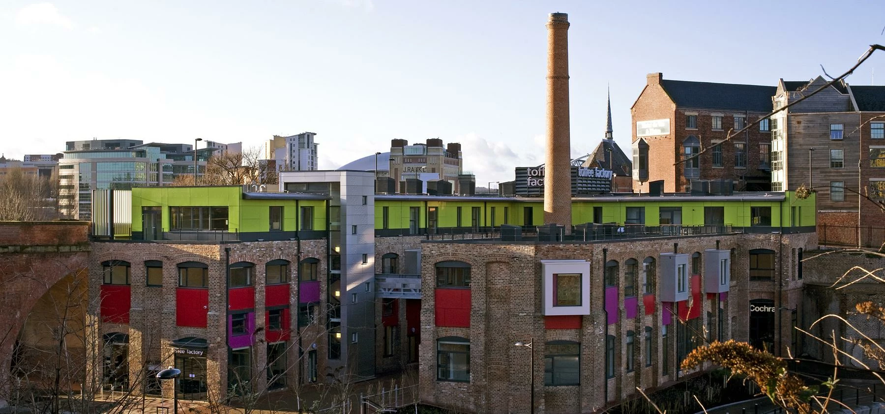 Newcastle's iconic Toffee Factory, the new home of DDCA.