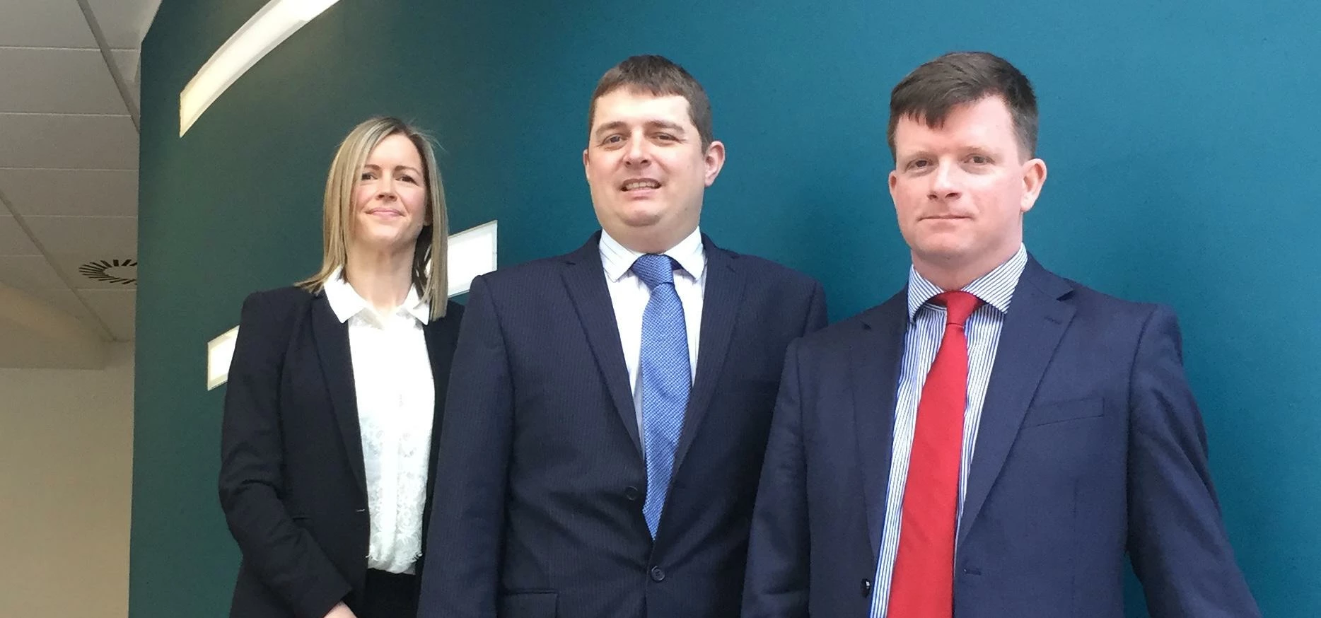 L-R: Weightmans' new partners, Sarah Conroy, Chris Grady and Liam McGuire