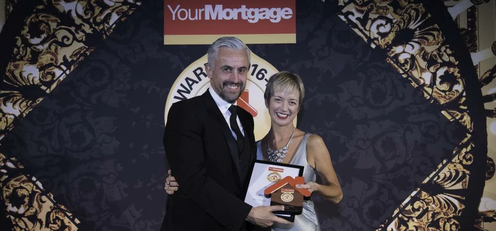 Lorenzo Satchell, commercial relationship manager at Together colelcting the award