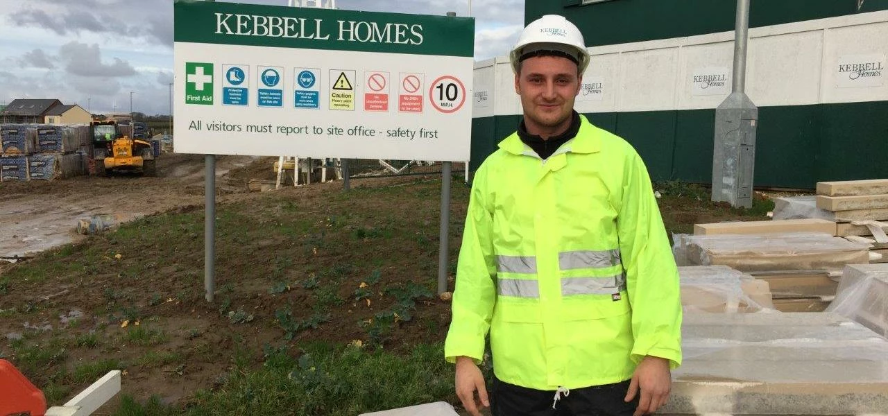 Oliver Rank is starting work at Kebbell Homes