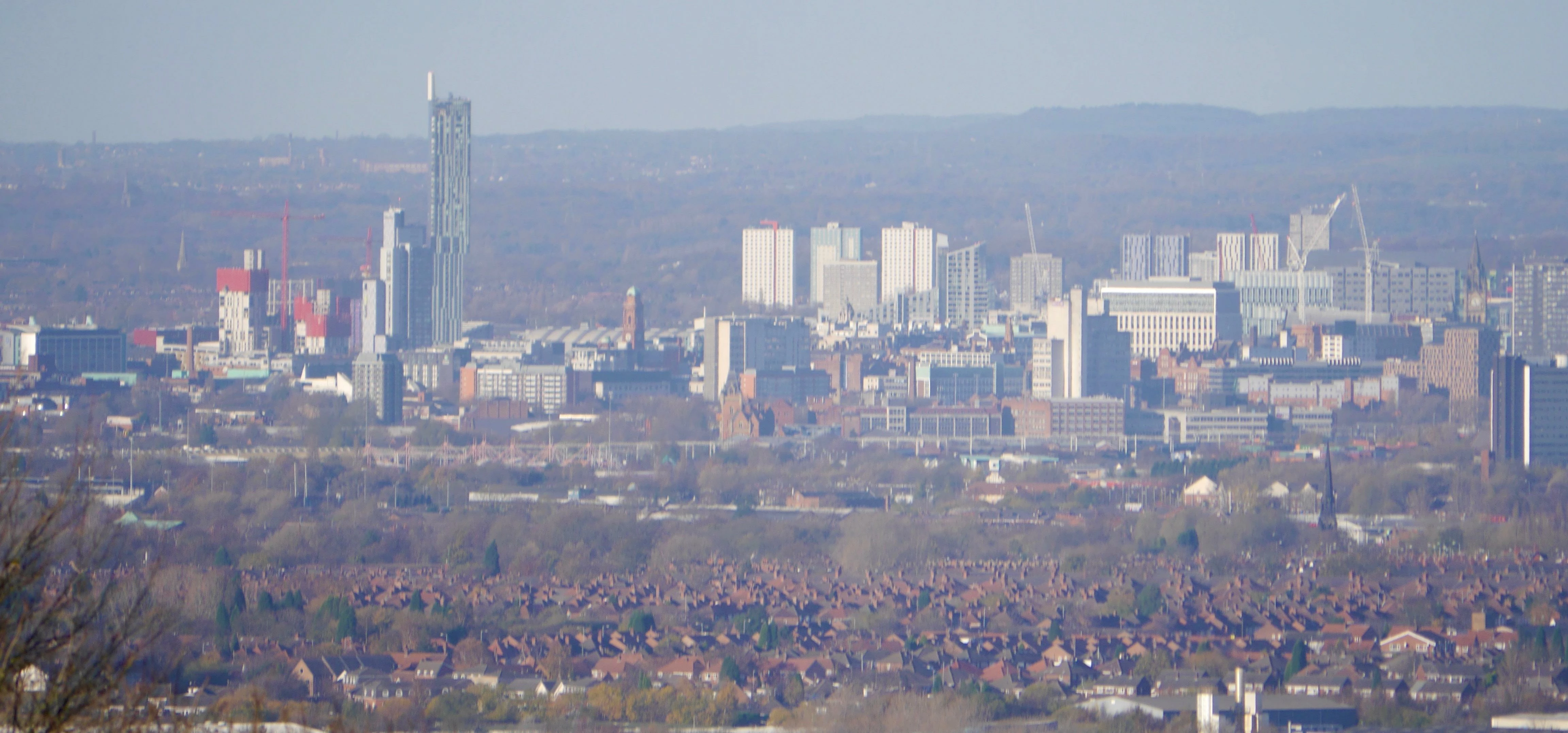 Manchester From Werneth Low