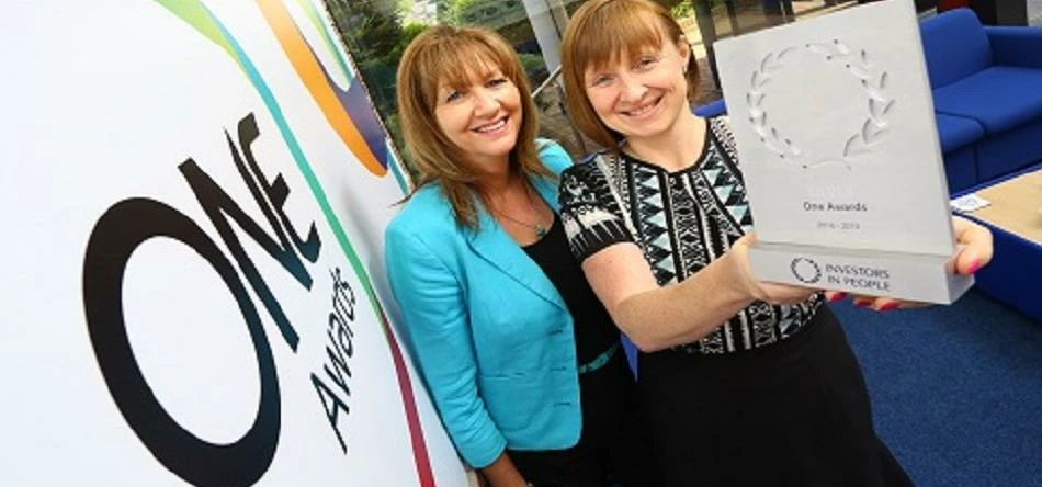 Linden Cook, Deputy Chief Executive and Bridget Randall, HR Officer at One Awards.