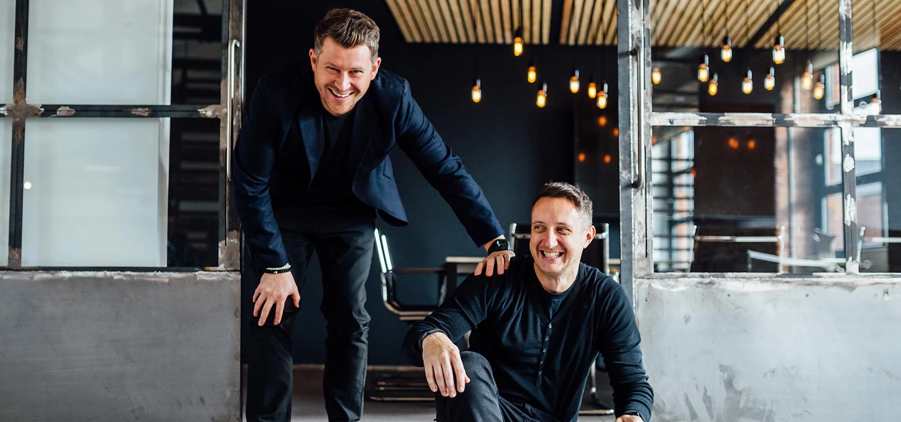 Loaf's directors and founders, Alan Houghton (right) and Dave Mullen