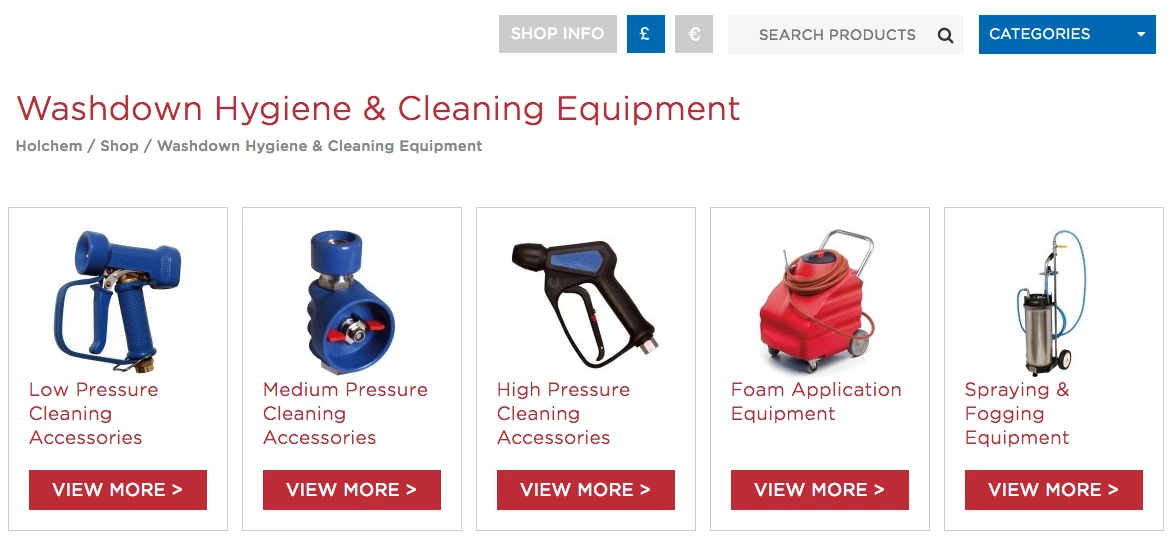 Over 500 products will be available through the new online store