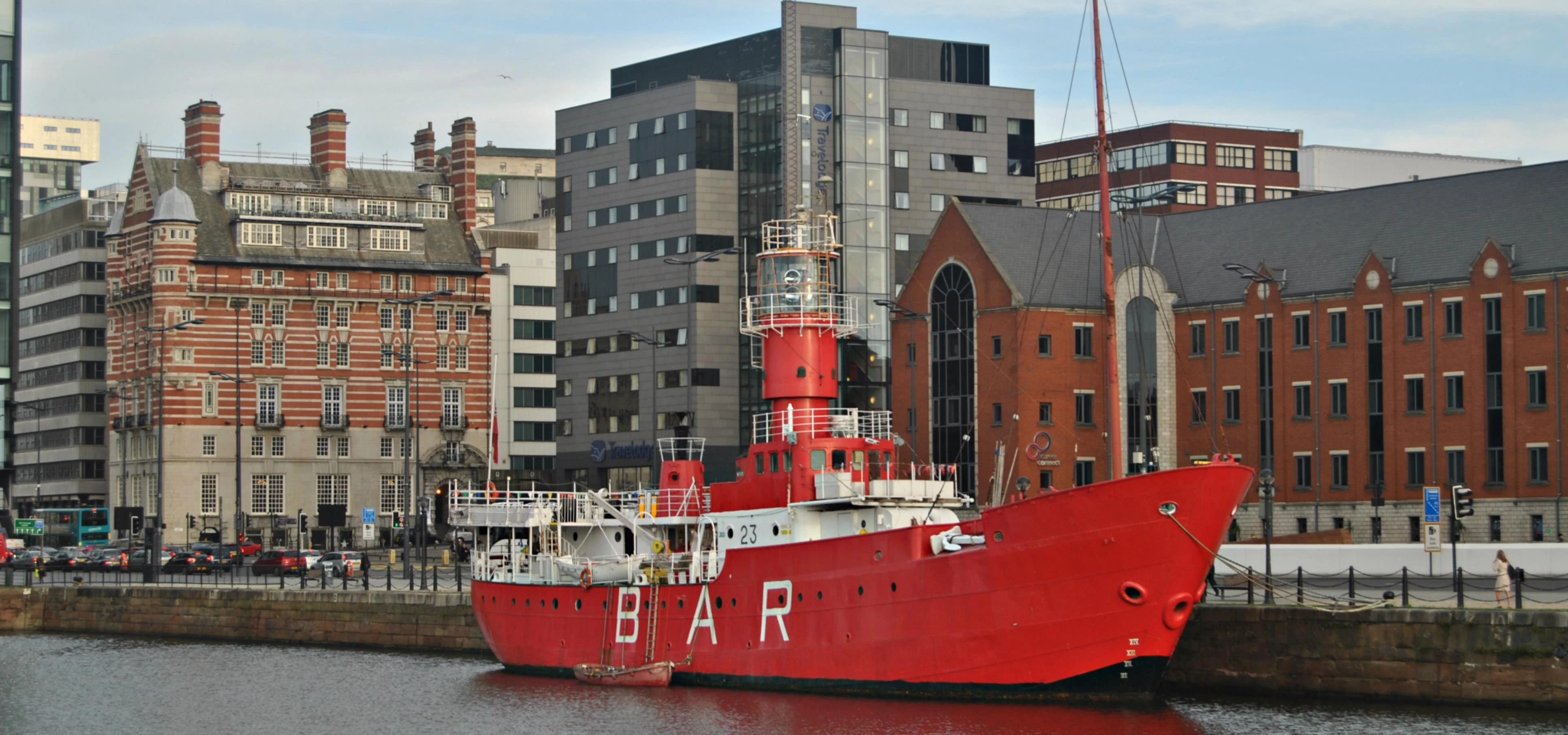 Planet lightship, Canning Dock, Liverpool
