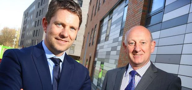 Chris Cant and Keith Atkinson at Metnor Construction
