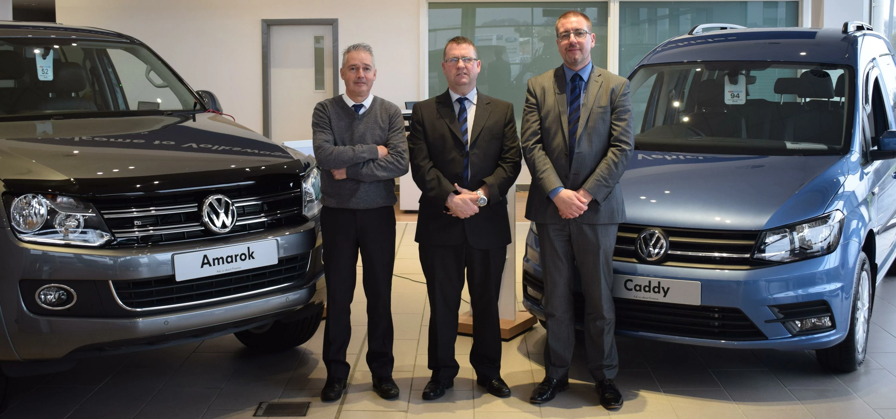 L to R Ian, Stephen and Brian