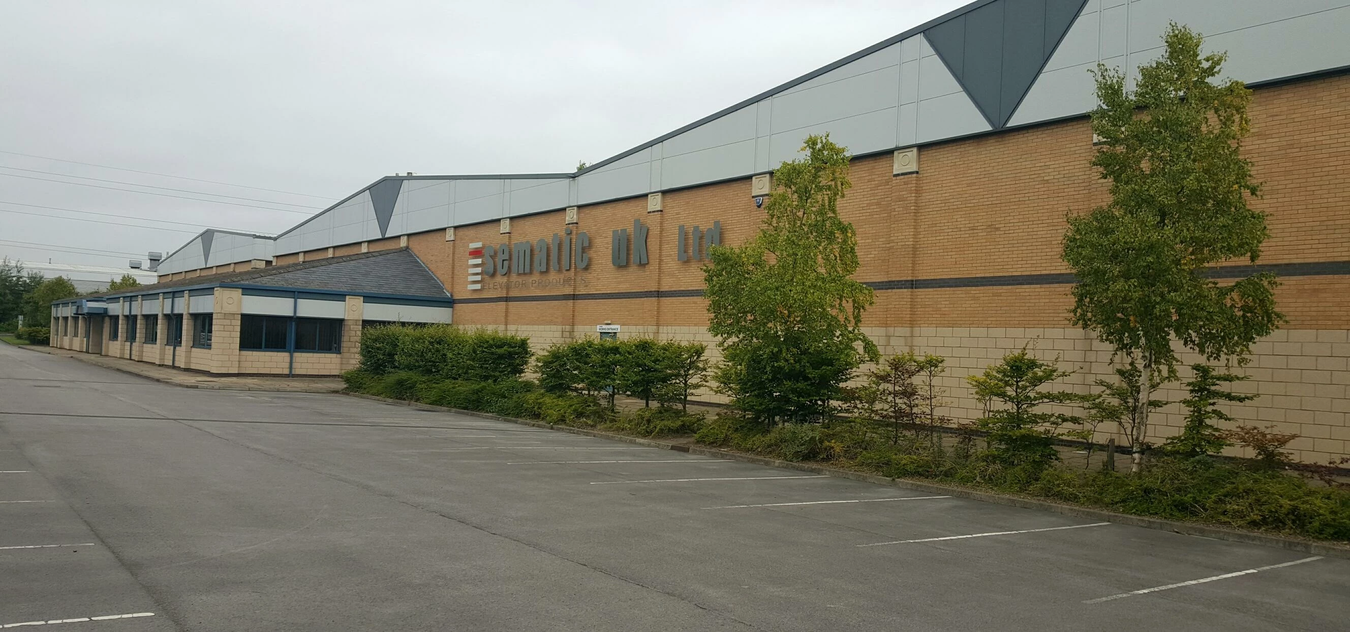 The Sematic warehouse in Barnsley
