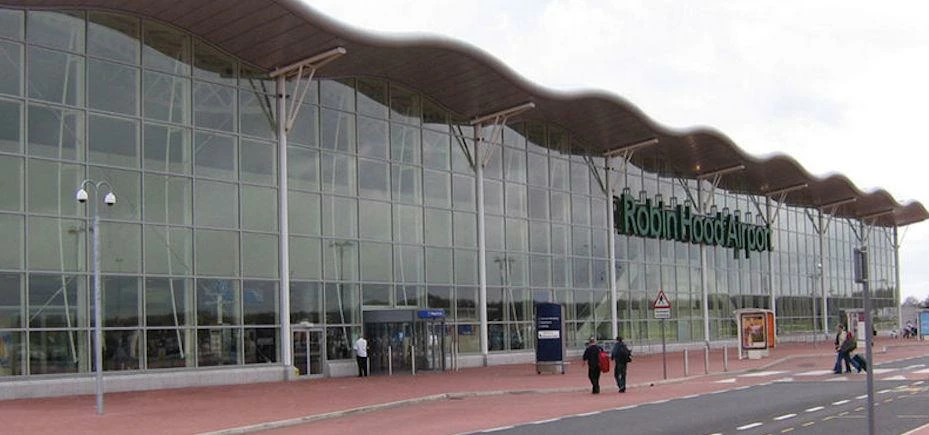 Robin hood Airport is the fifth fastest growing airport in the entire country. Photograph: Dbertman/