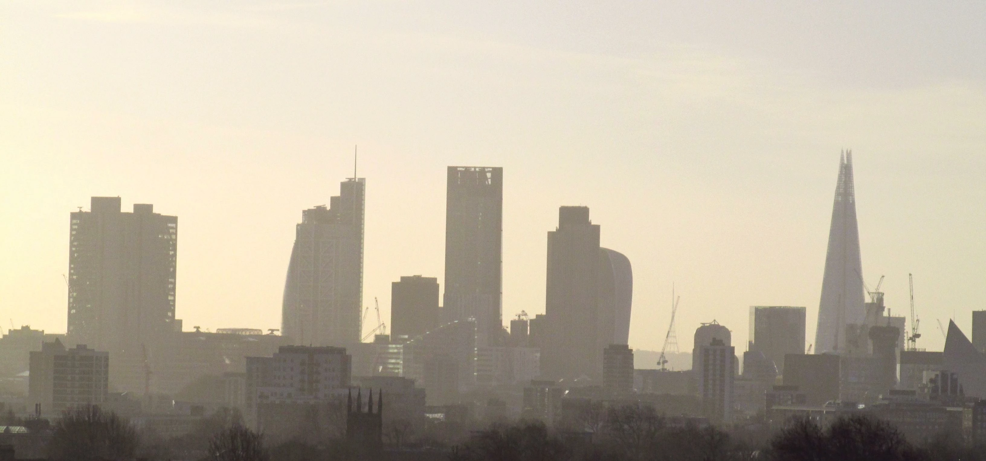 London December 23 2015 016 Skyline  From Hackney (2)