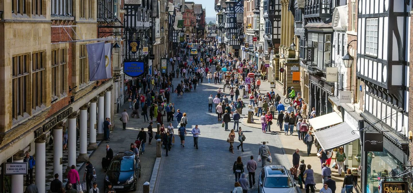 Chester city centre