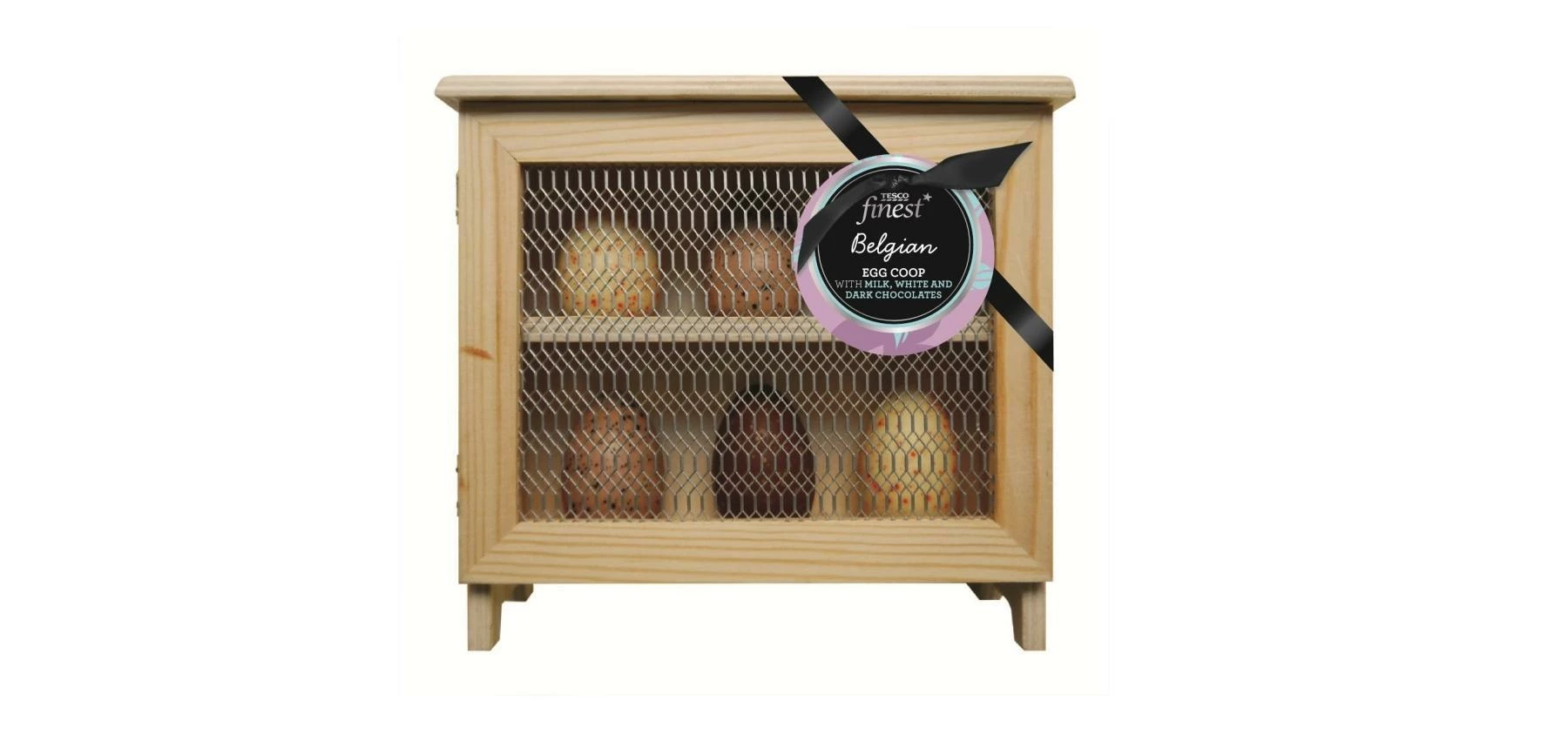 Tesco Finest Easter eggs - Vintage range egg coop