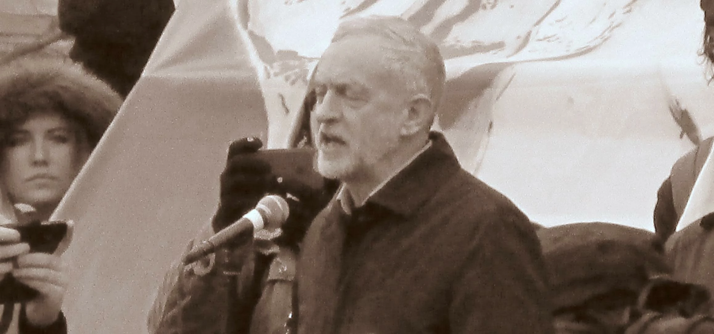 Stop Trident CND Demo February 27 2016 095 Trafalgar Square (3) Jeremy Corbyn