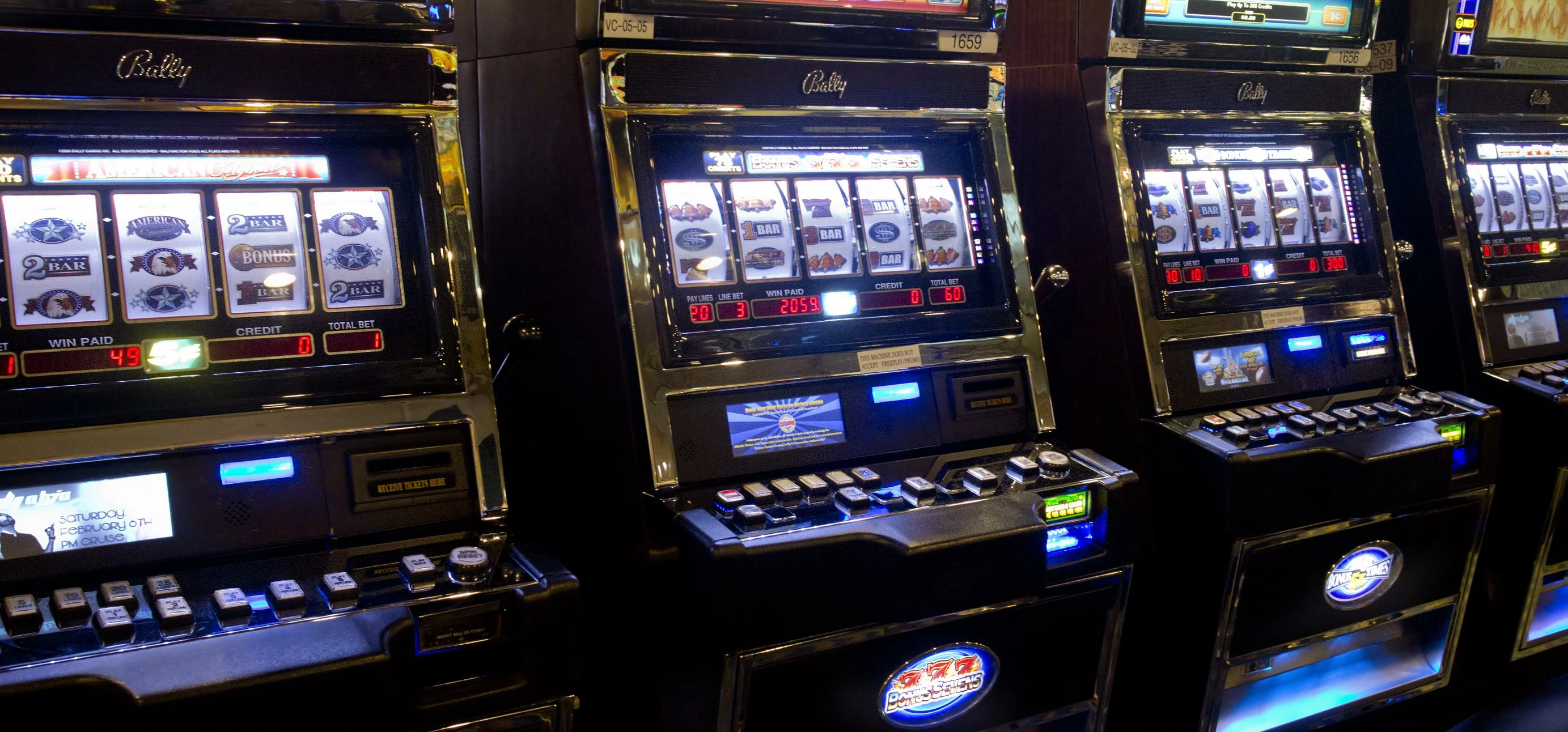 Slot machines gambling gaming casino