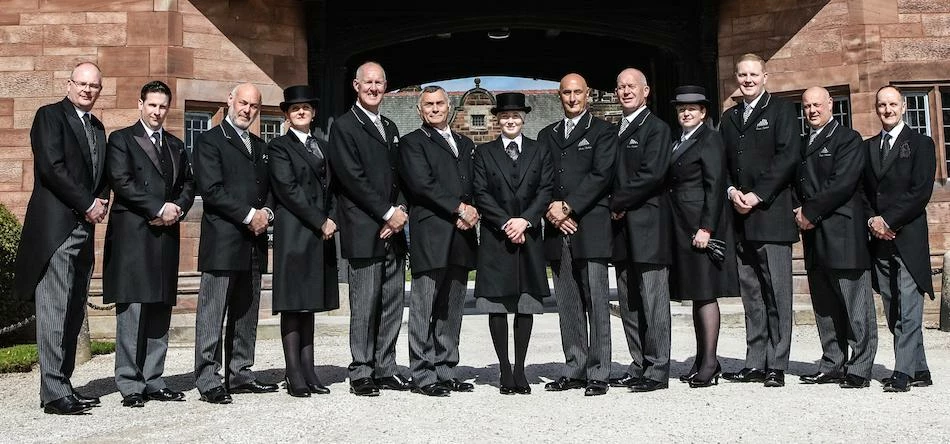 Members of the Charles Stephens team