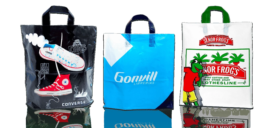 Loop Handle Plastic bags manufacturers in uae