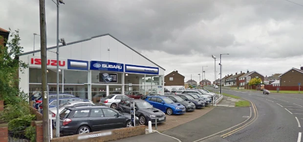 Former Subaru garage in North Shields