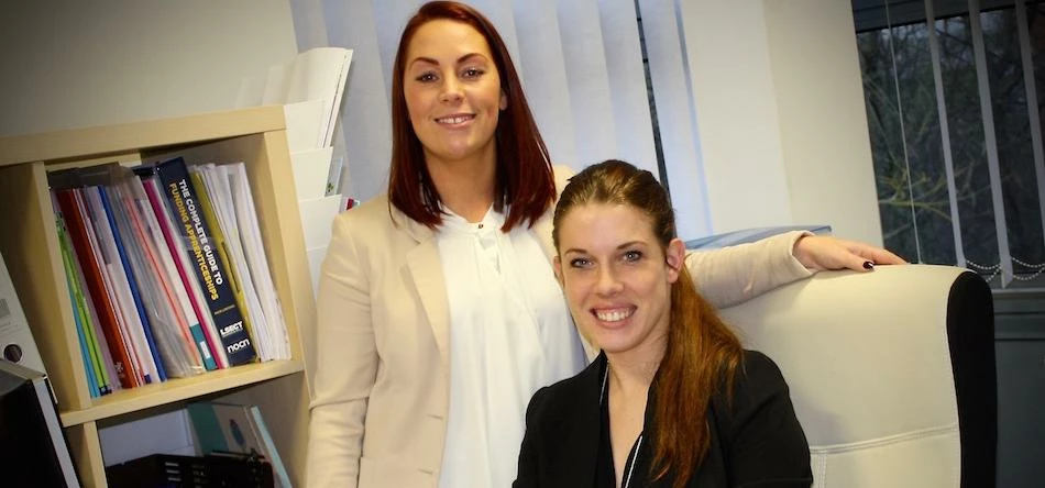 Leanne Knight, left, and Kirsty Campbell, of Full Circle North East 