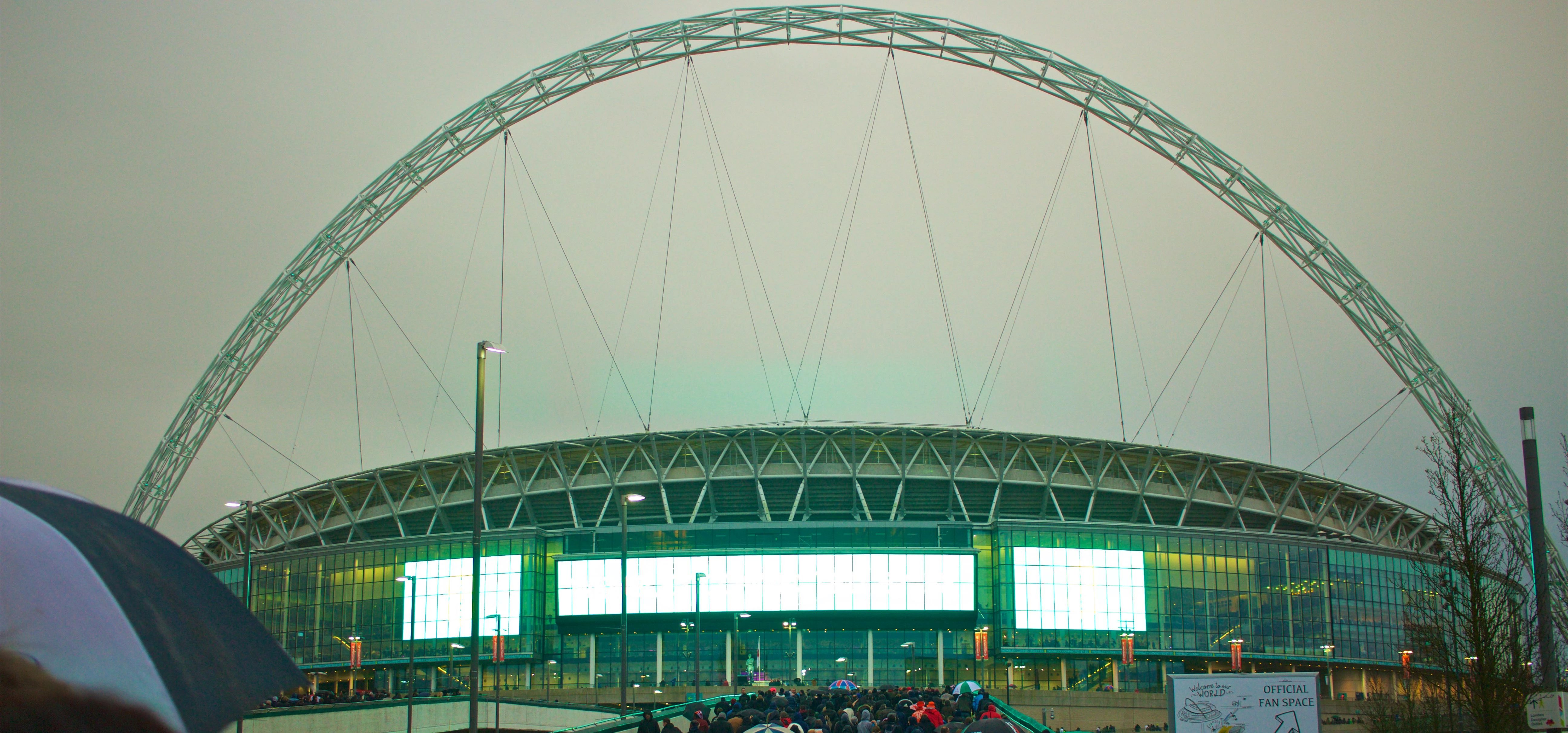 Gloomy Wembley