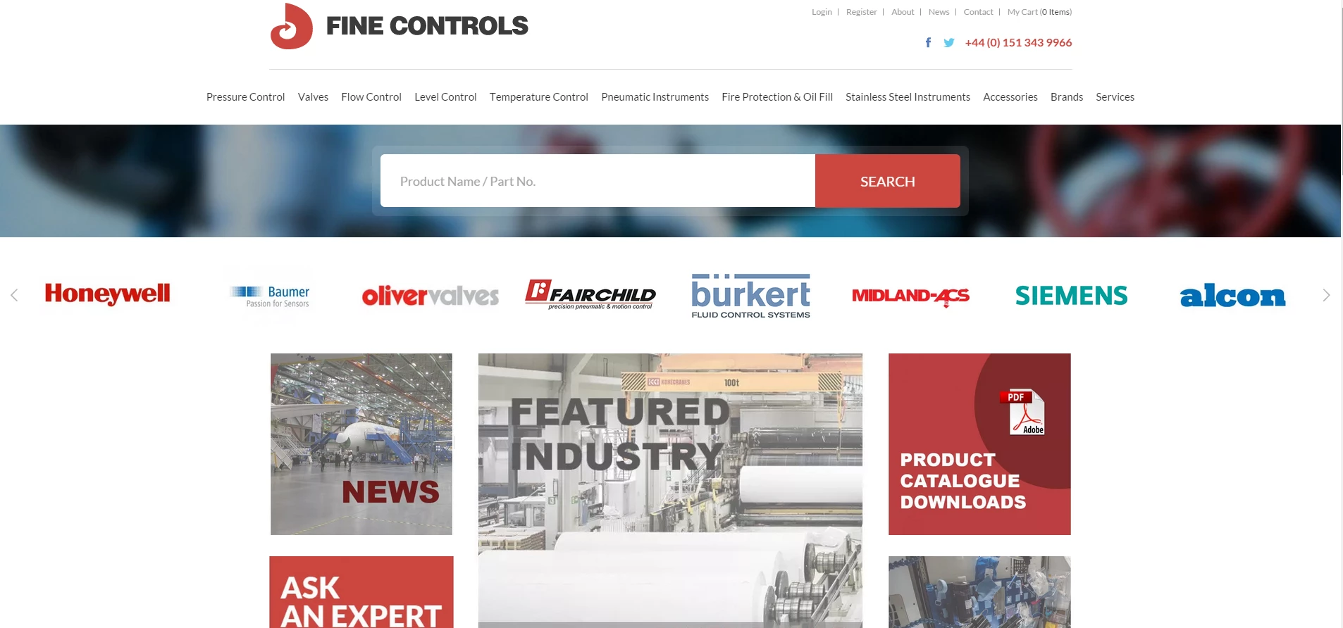 Fine Controls New E-commerce Platform