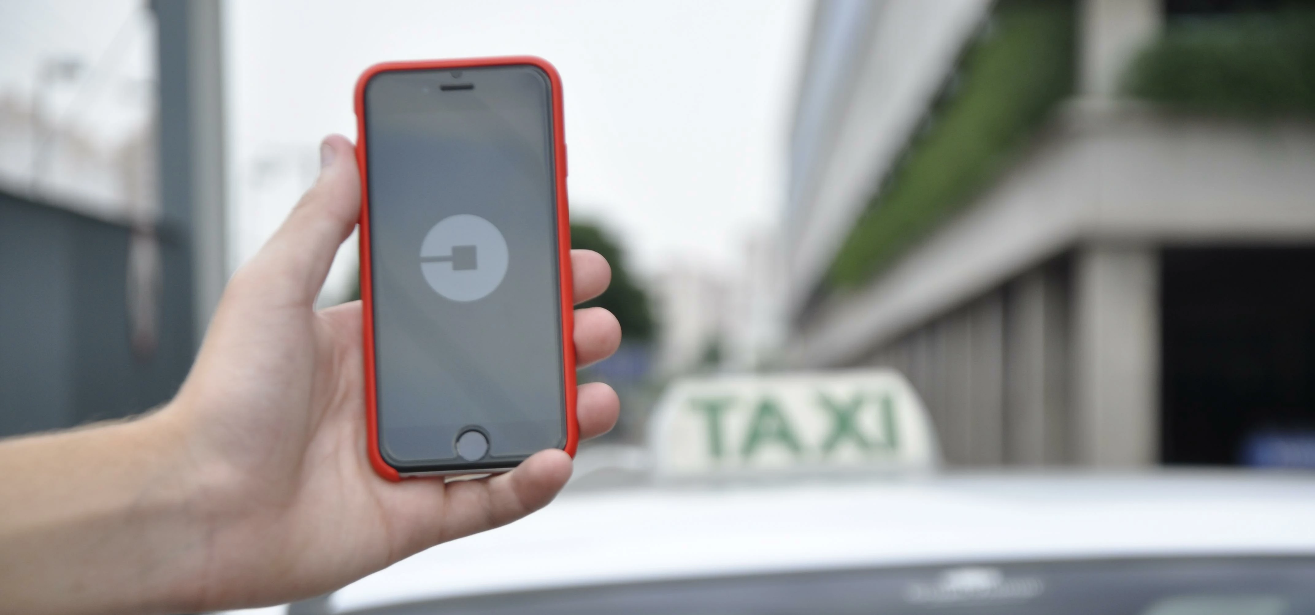 Uber e táxis em São Paulo