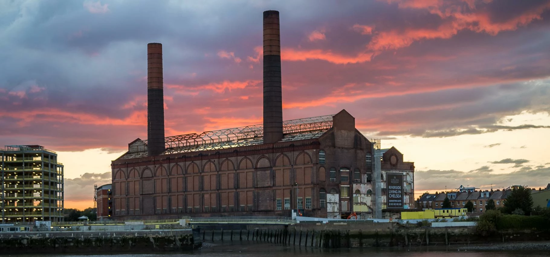 Chelsea PowerStation by Sunset