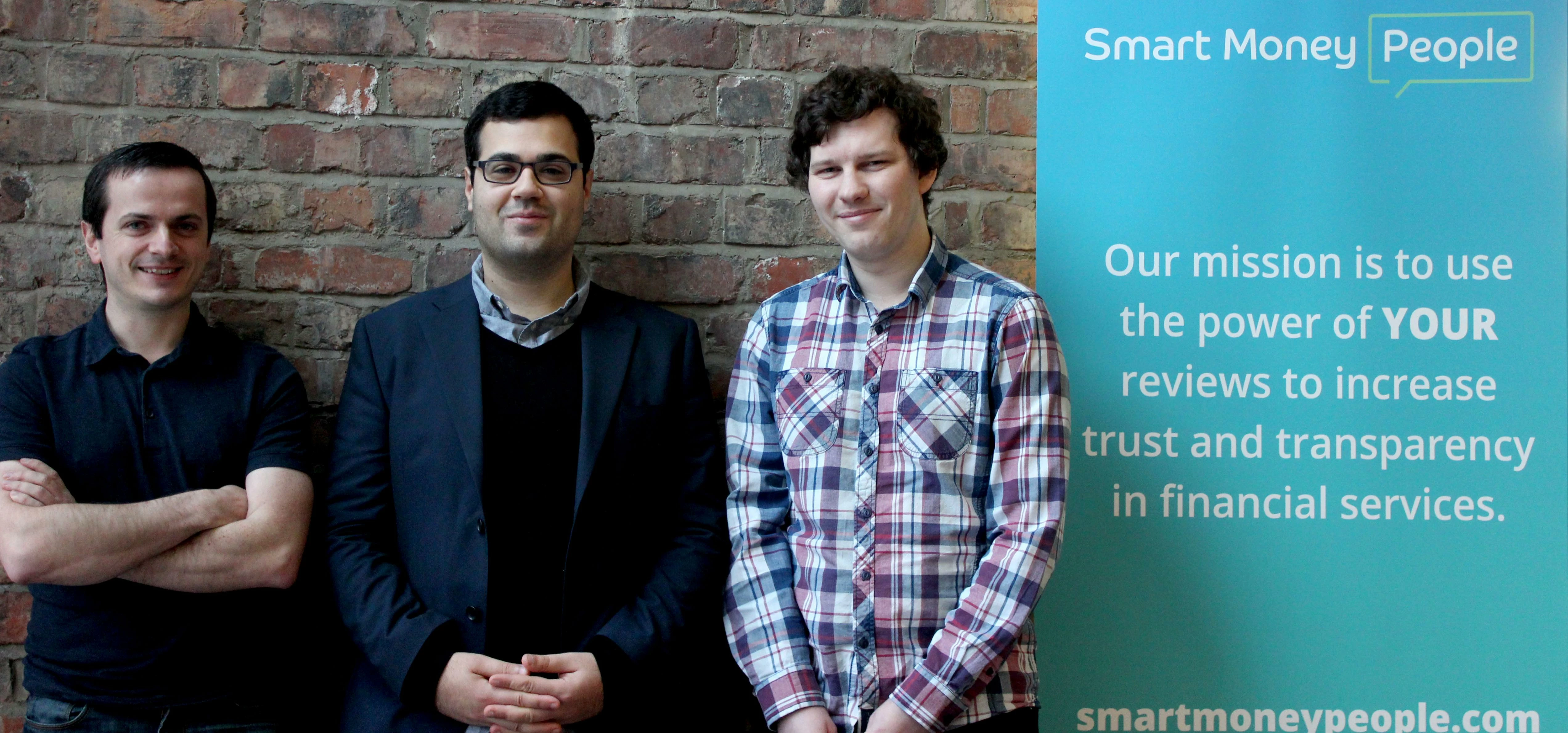 Some of the Smart Money People team - Jeff Lyall, Mike Fotis and Richard Turnbull