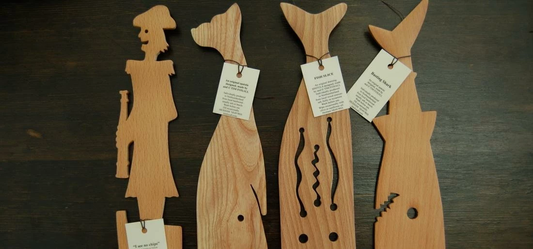 A selection of spatulas from TimFoxall.com