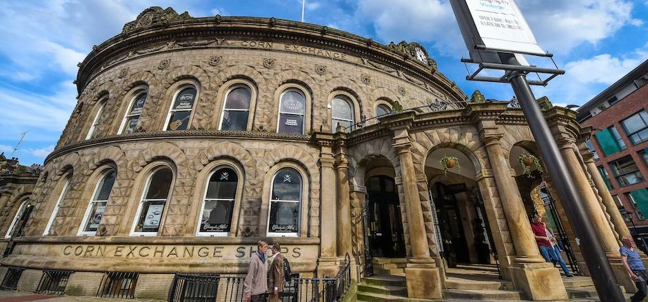 Leeds Corn Exchange.