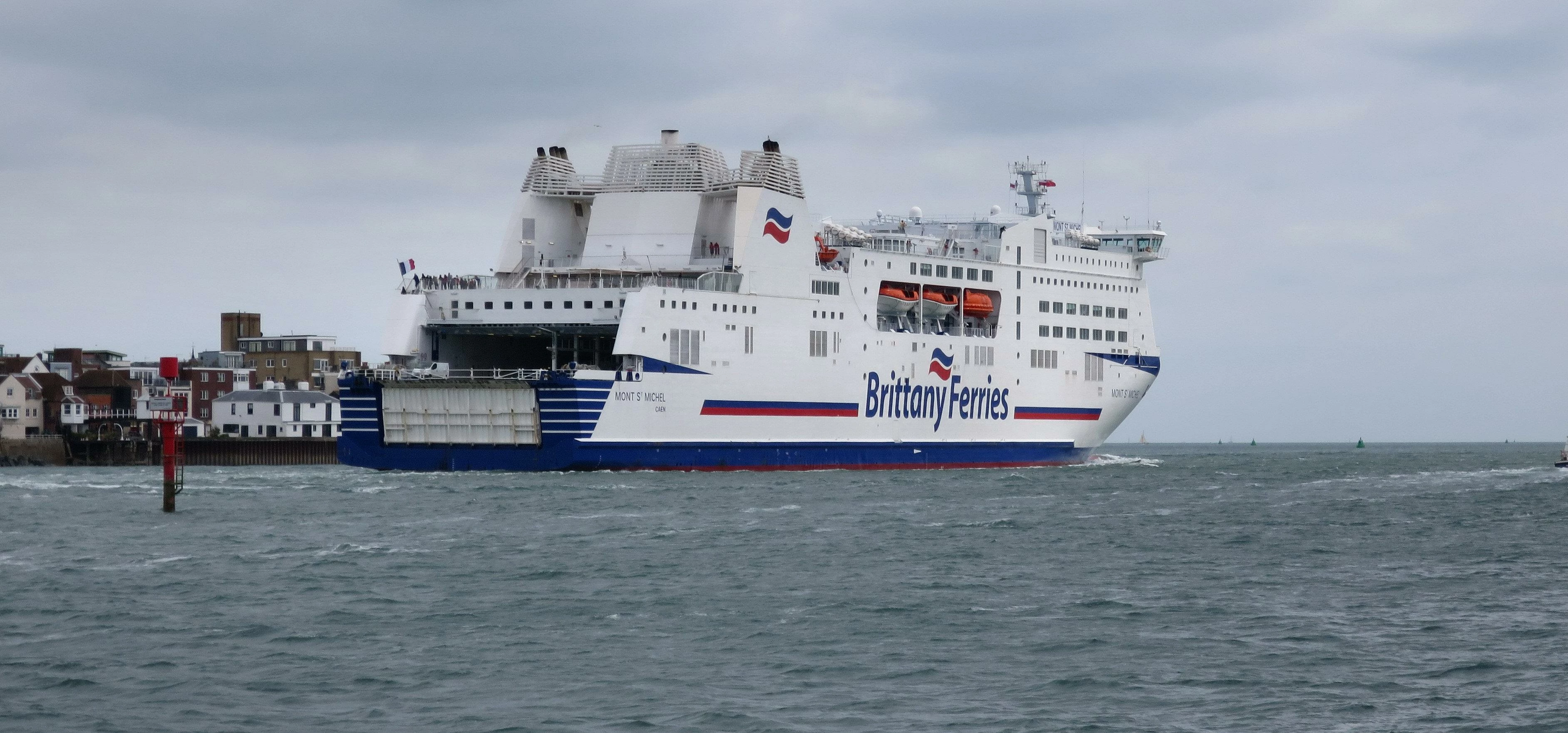 Brittany Ferry, Mont St Michel, Portsmouth Harbour