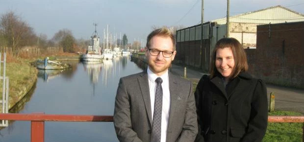 Linking the Locks project's new recruits Jonathan Aghanian and Joanne Lomax