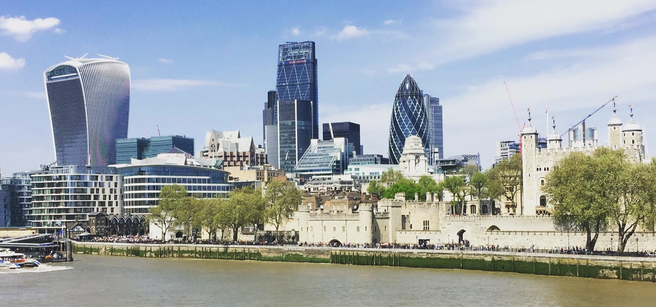 Beautiful London skyline