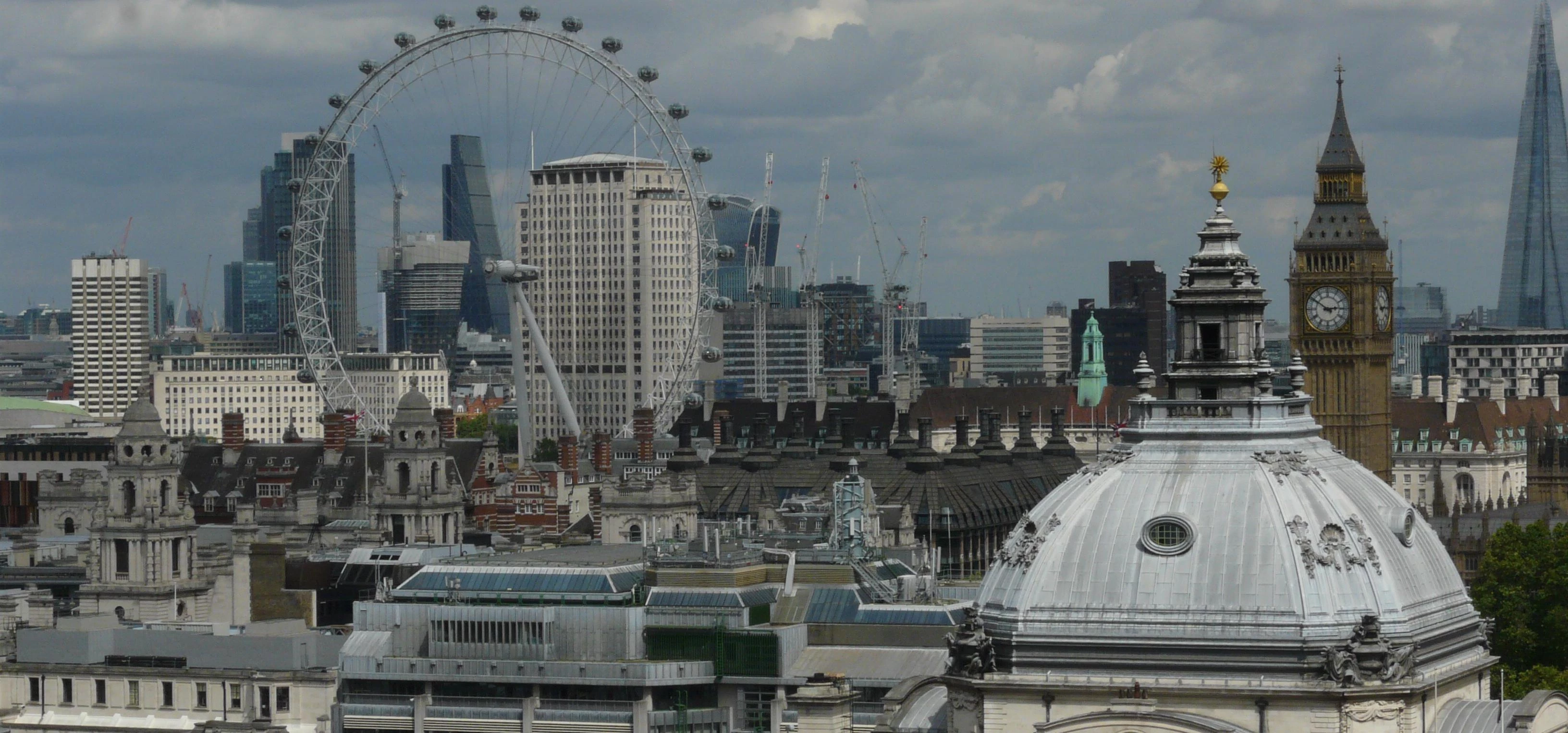 The City, The Eye and The Shard From 55 Broadway