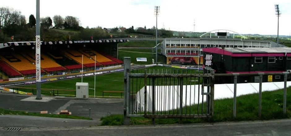 Bradford Bulls' home ground, Odsal Stadium. Photograph: Betty Longbottom/Geograph. 