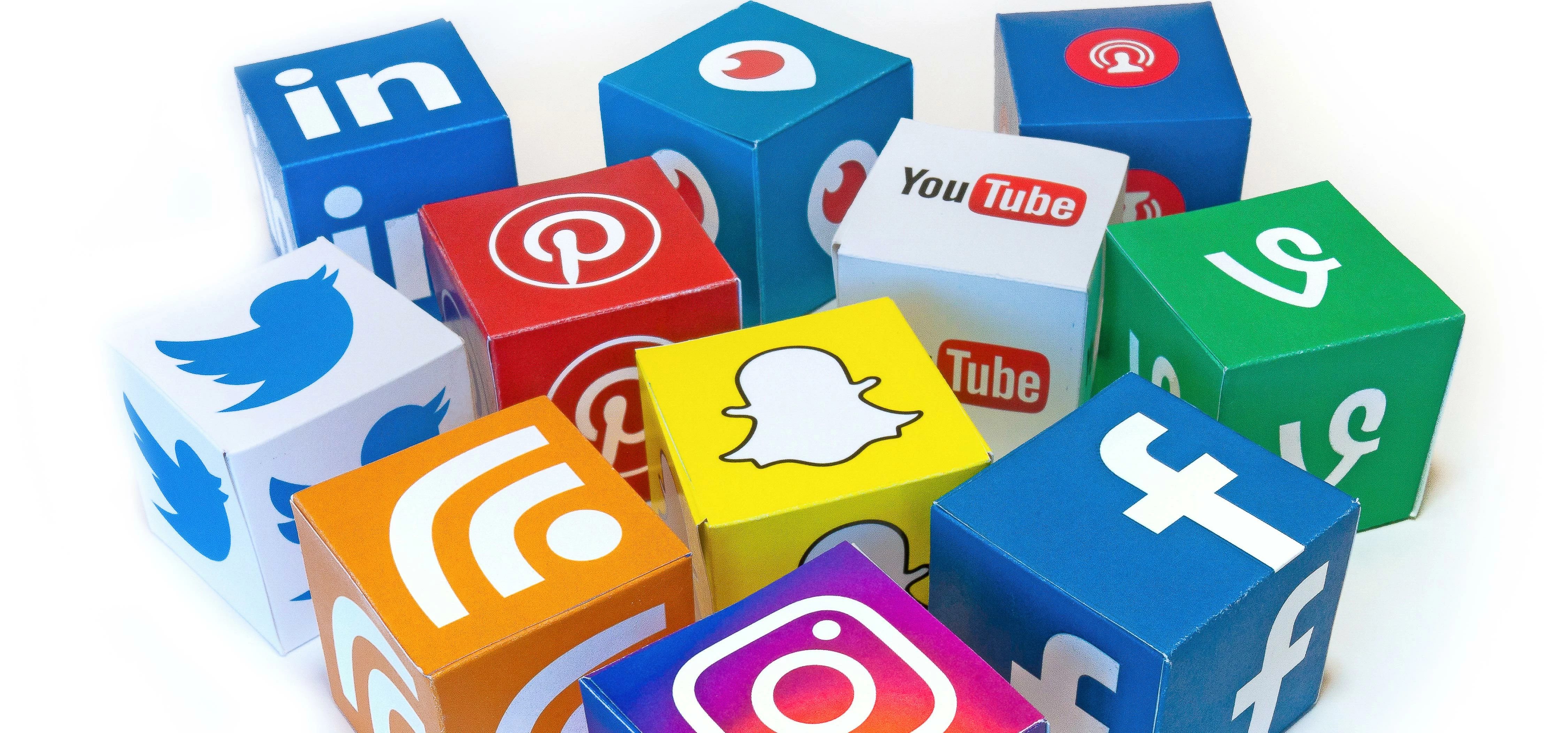 Social Media Mix 3D Icons - Mix #1