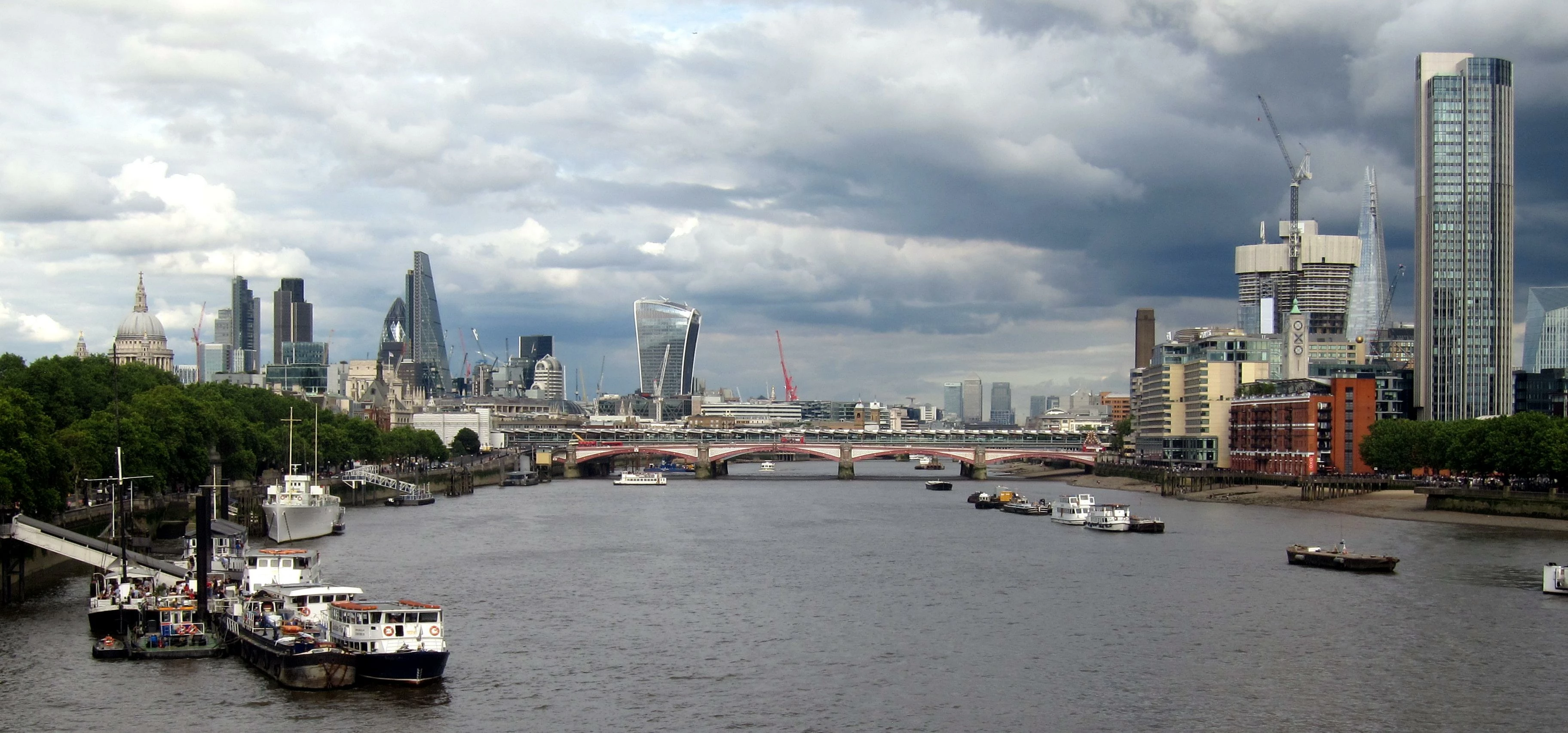 The London skyline