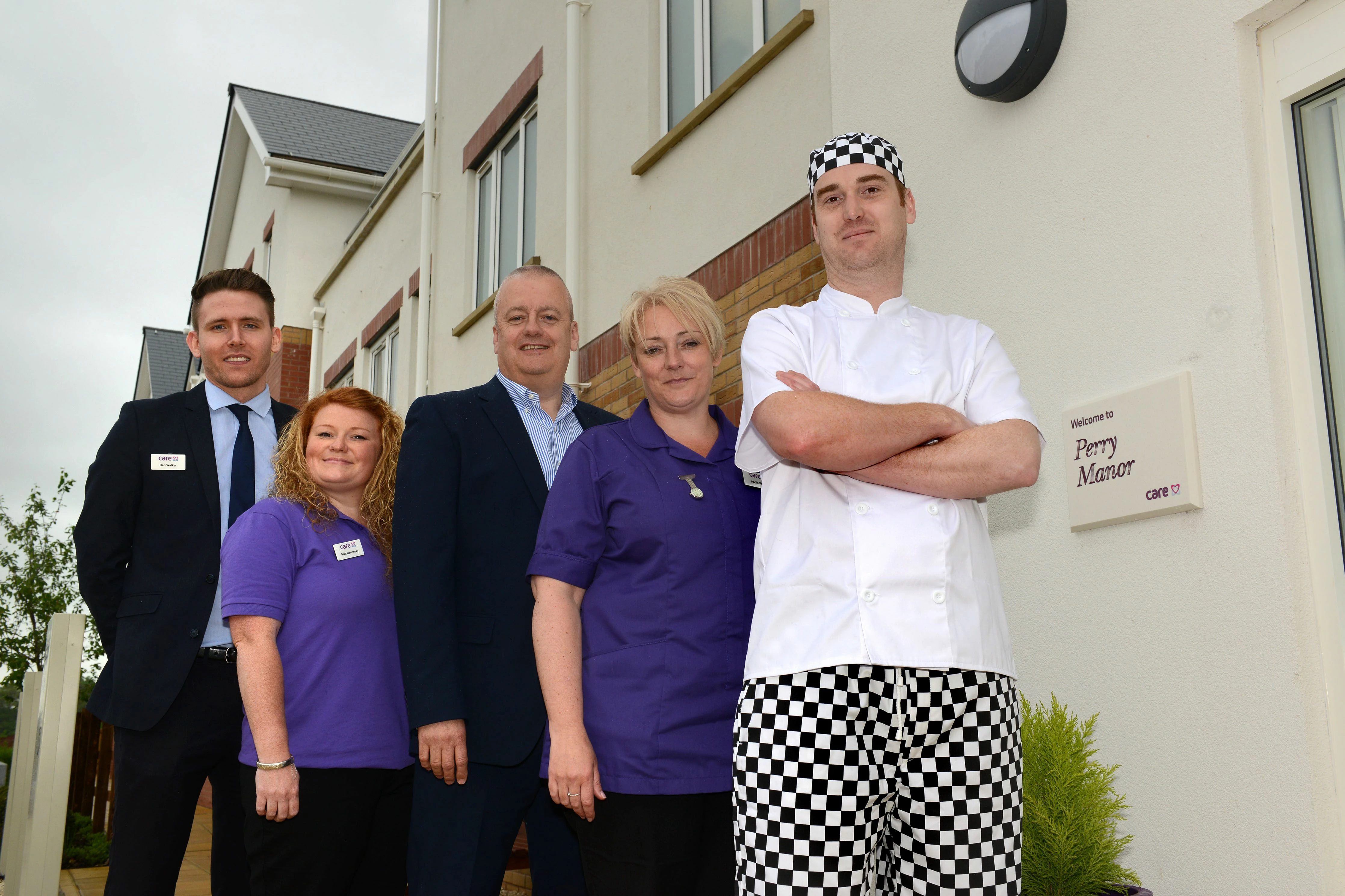 New Team at Perry Manor Care Home, Worcester