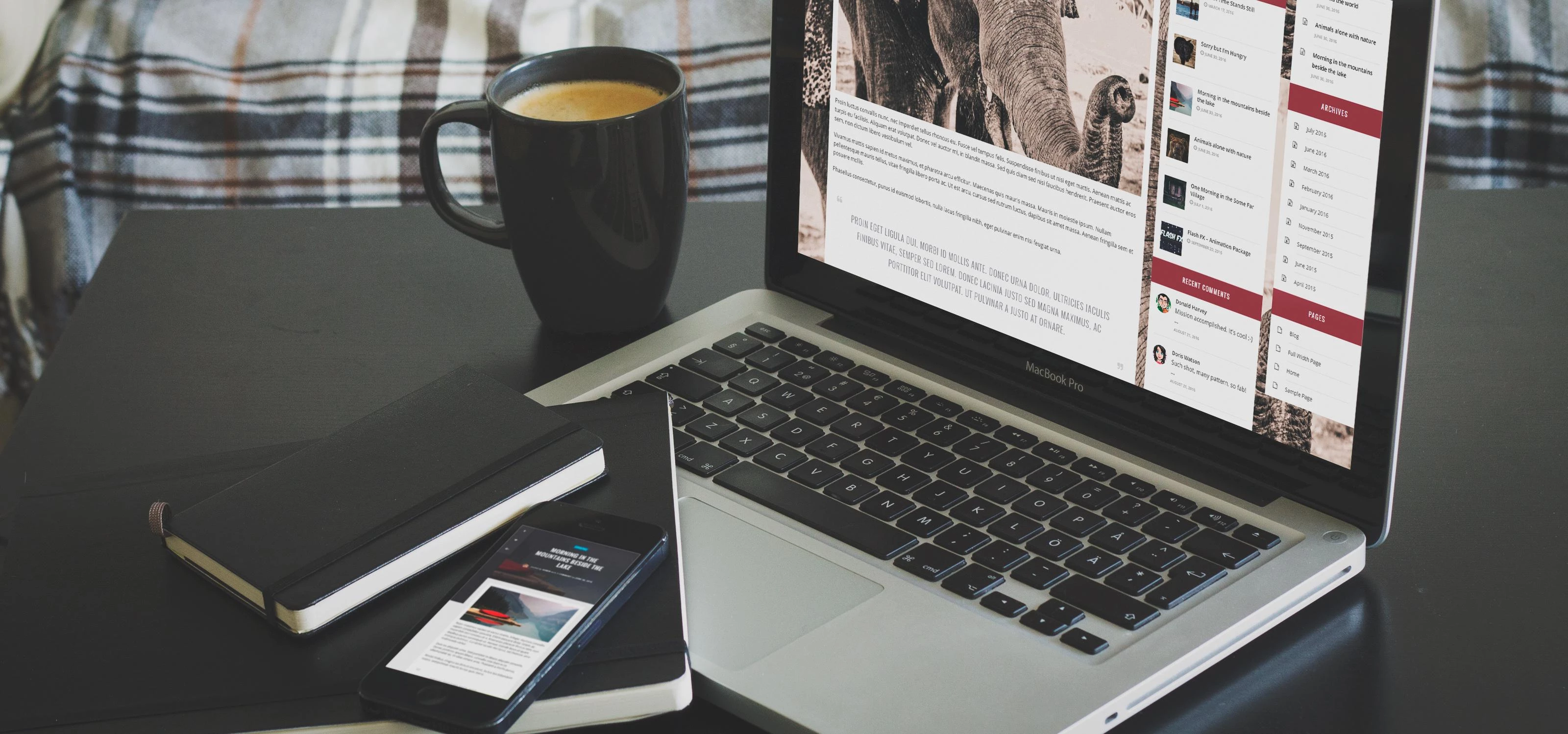 Elbrus - Responsive WordPress Magazine Theme #2