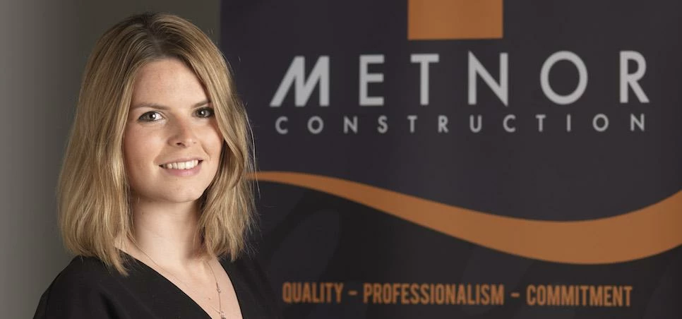 Charlie Thompson Metnor Construction's new Marketing and Business Development Manager.