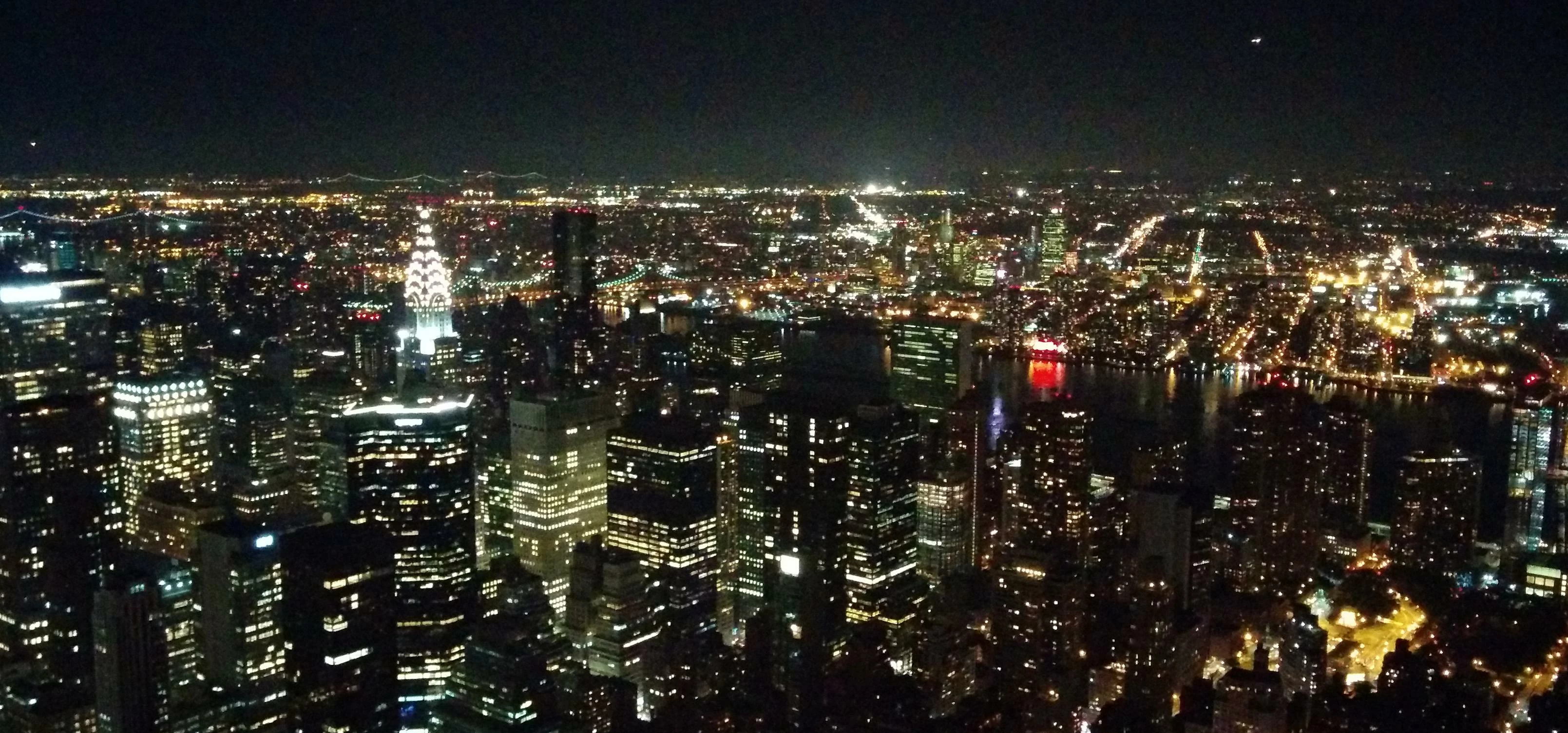 Night View from the Empire State Building