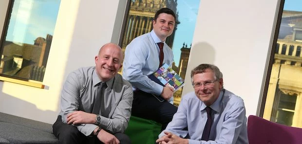 Armstrong Watson Yorkshire Corporate Finance team, made up of Corporate Partner Phil Bailey, Robert
