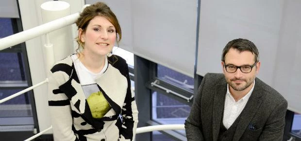 Esme Flounders and Kieron Goldsborough of Press Ahead
