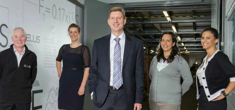 Focused on export – the Ellis export team (L to R): Tony Richardson; Kelly Brown; export sales direc