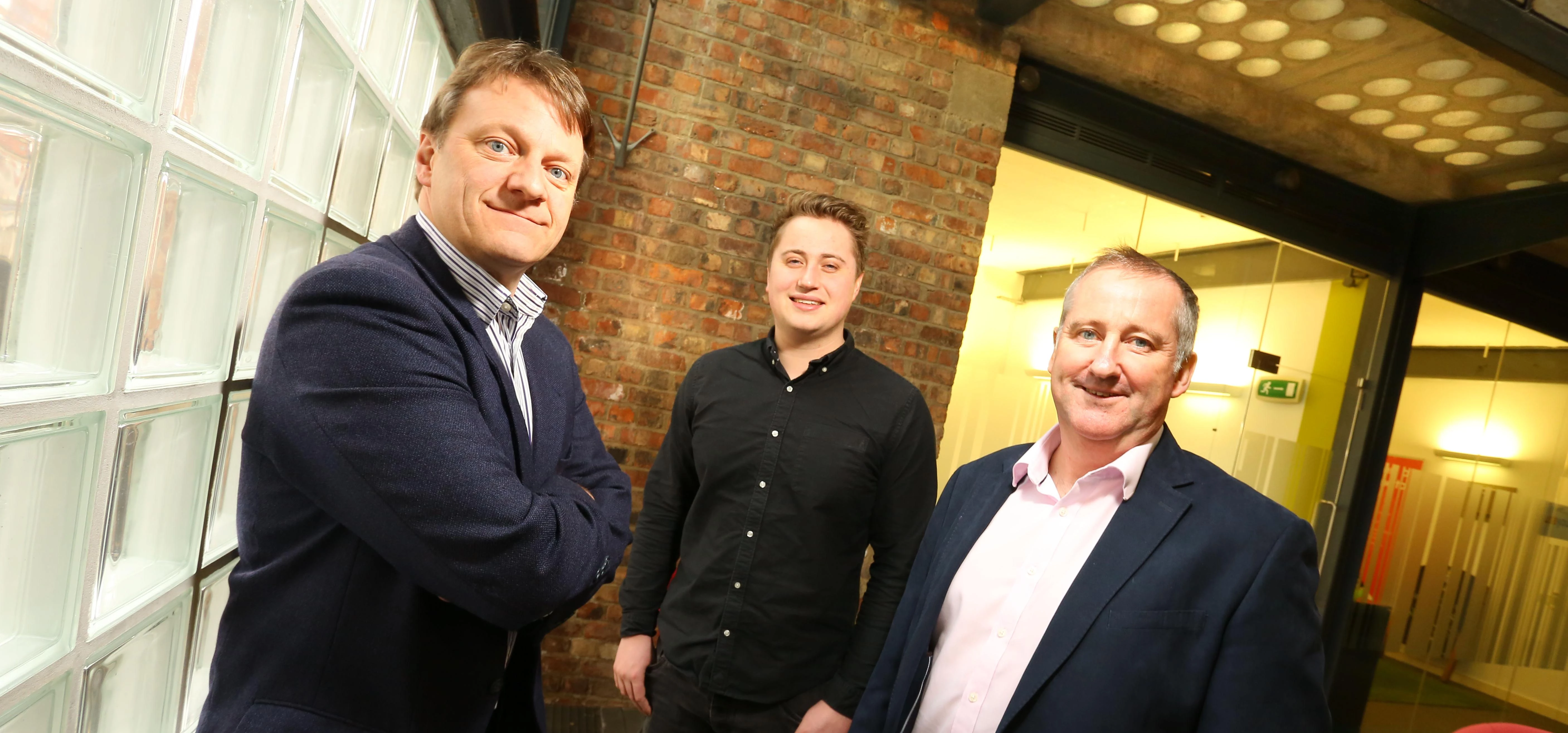Ian Richards, Northstar Ventures, with Jack and Neil Francis, Pogo.