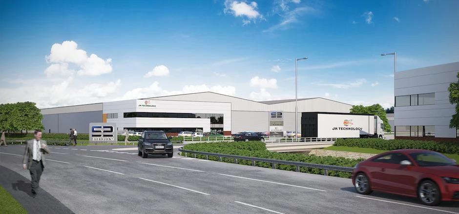 CGI of the Sherburn2 project.