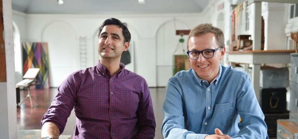 MarketInvoice’s co-founders Anil Stocker and Ilya Kondrashov.