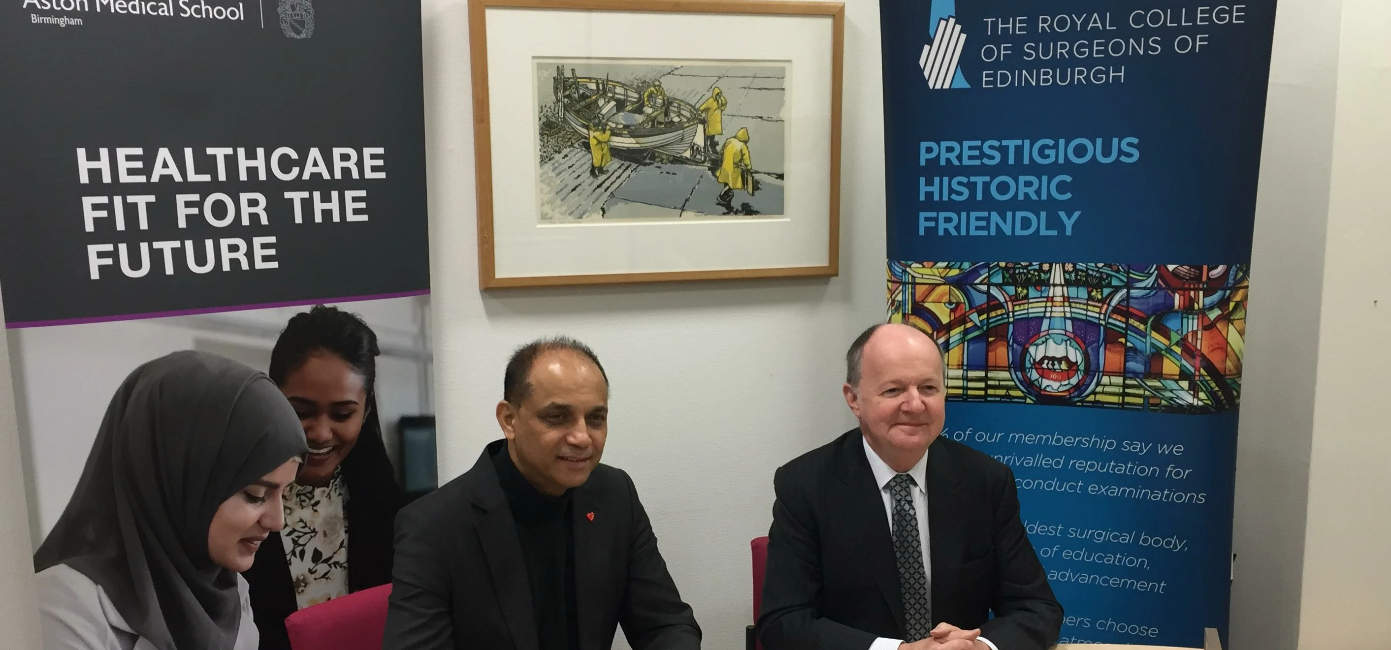 Professor Asif Ahmed, Executive Dean of Aston Medical School and Pro-Vice Chancellor for Health, Ast