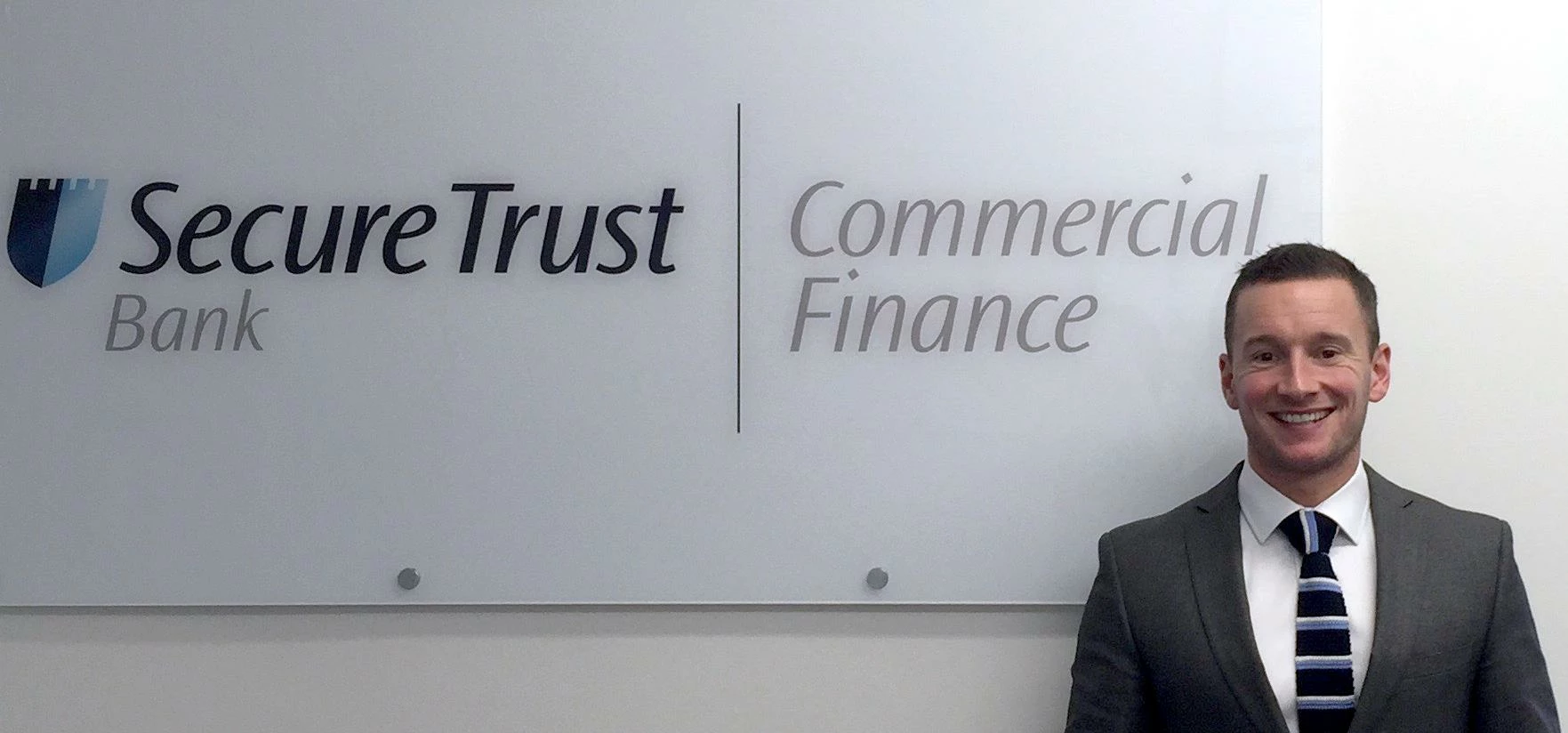 Alex MacDonald, Sales Manager for the North at Secure Trust Bank Commercial Finance